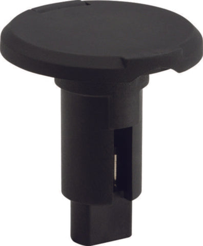 Roung Plug-In Light Base - 2-Pin (Black)