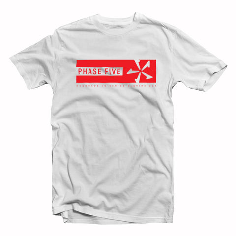 Phase 5 Bar T-Shirt - White