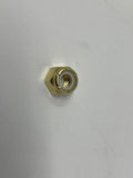 Skier's Choice Brass Lock Nut - 1/4"-20