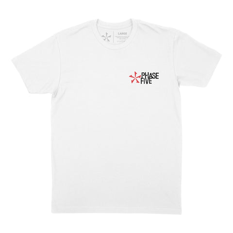 Phase 5 Classic Logo T-Shirt - White