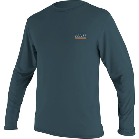 O'Neill Graphic UPF 50+ L/S Sun Shirt - Cadet Blue