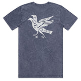 Follow Washed T-Shirt - Navy