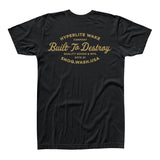 Hyperlite Built to Destroy T-Shirt - Black