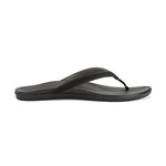 Olukai Ho'Opio Women's Flip Flops - Onyx/Onyx