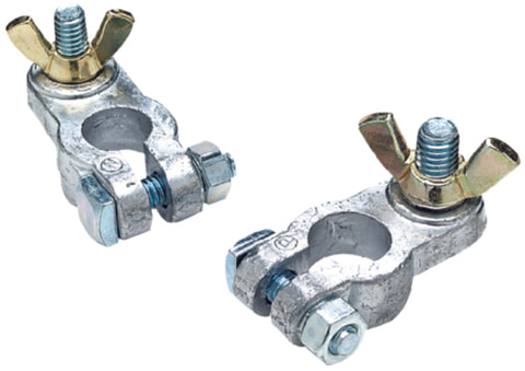 Battery Terminal Set - (3/8" Positive & 5/16" Negative)