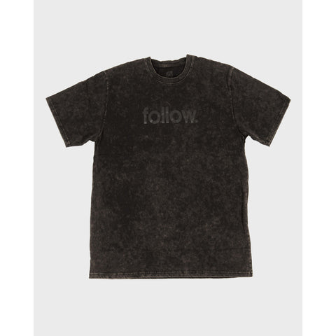 Follow Corp Acid T-Shirt - Black
