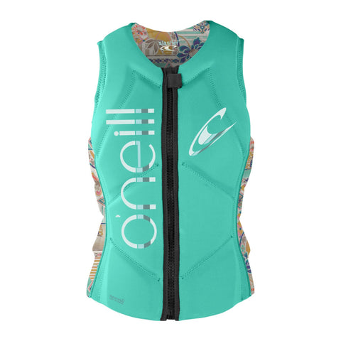 O'Neill Slasher Women's Comp Vest - Opal/Zephora