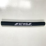 36" Capped Canvas Guide Pole Cover - Black (STWS Logo)