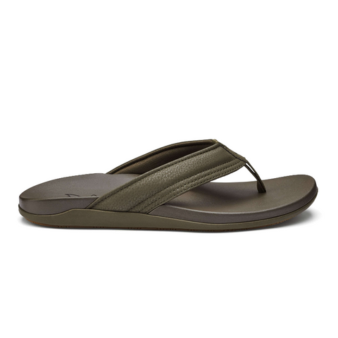 Olukai Maha Men's Flip Flops - Kona/Kona
