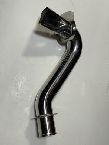 Exhaust Port, 4" Surf w/ Deflector and Hardware