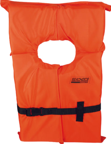 Seachoice 85580 Type II Life Vest - XL, Orange