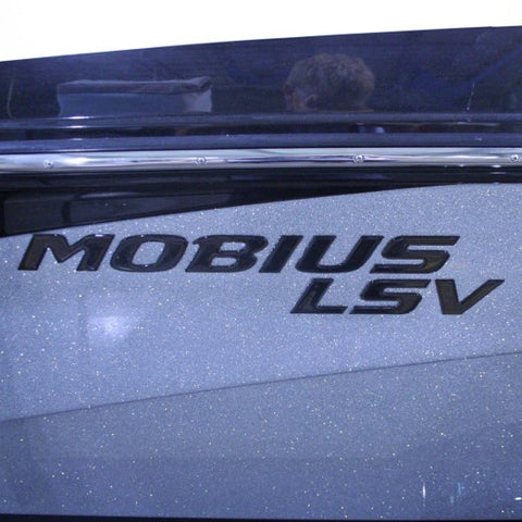 Mobius LSV Designator Decal - Black Chrome