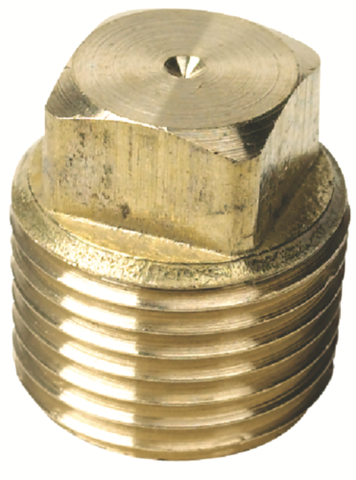 Brass Plug Only - 1/2"