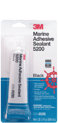 5200 Sealant Black 3 oz.